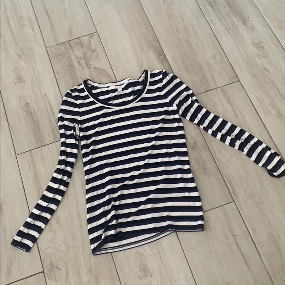 Nordstrom Signature brand fitted long sleeve top